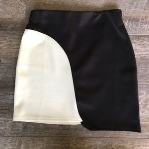 Silence and noise mini skirt
